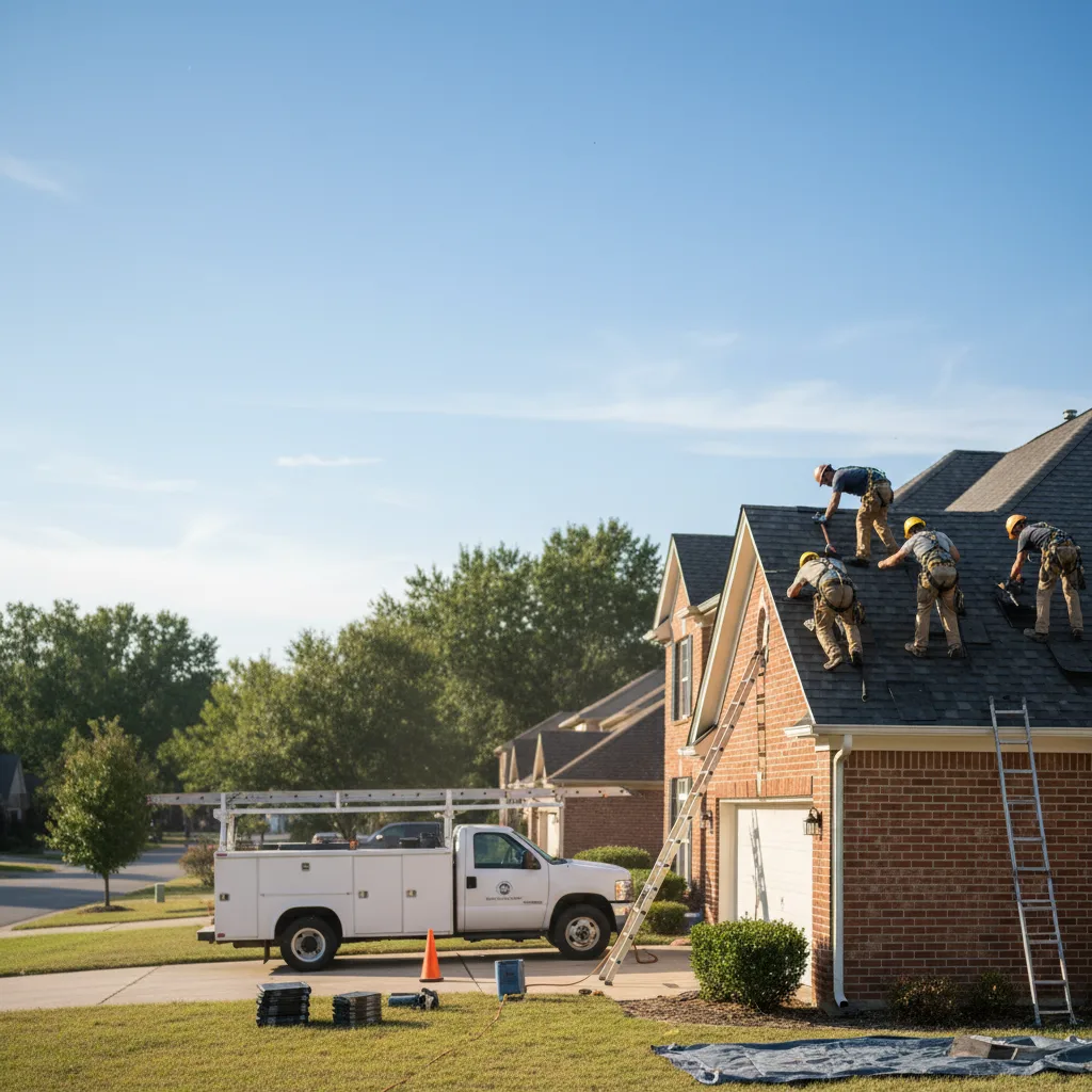 Roof Repair in Bourg